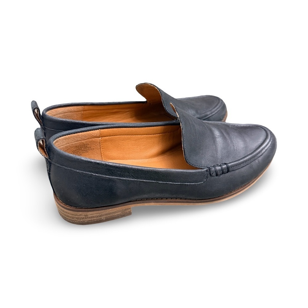 Lucky Brand Women's Canyen Slip-On Black Leather Loafers Size 7.5 - Picture 5 of 10